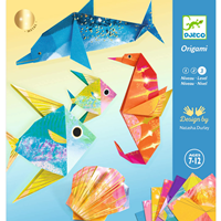 Papiroflexia Origami animales marinos