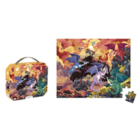 PUZZLE MALETA TIERRA DE DRAGONES 54P