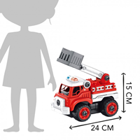 CONSTRUYE CAMION BOMBEROS RC