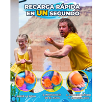 Globos Agua reutilizables Soppycid Soid opacos