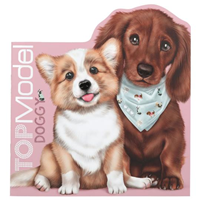 TOP Model Doggy libro para colorear KITTY and DOGGY