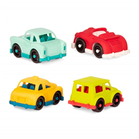 Pack 4 coches infantiles Happy Cruiser