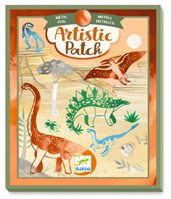 ARTISTIC PATCH METALIZADO DINOSAURIOS