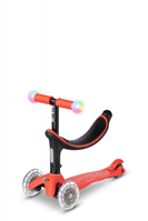 Patinete Evolutivo Mini2Grow Deluxe Magic Rojo