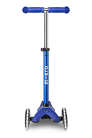 Patinete Mini Micro Deluxe LED Azul-blanco