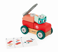 Coche Gato Bricolaje BRIKOKIDS