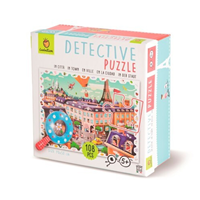 Detective Puzzle 108 piezas - En la Ciudad