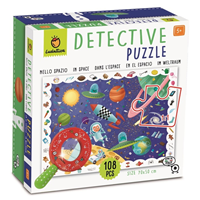 Detective Puzzle108 piezas - En el Espacio