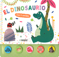 El dinosaurio 5 sonidos