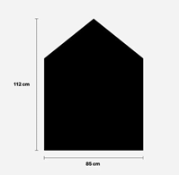 ImaBoard pizarra adhesiva 100x85 cm