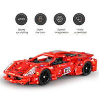 iMMaster Coche de carreras rojo - 437pzas