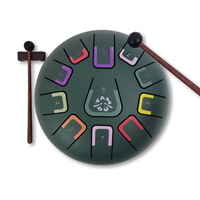 Tambú 8" 11notas - Verde Jungla mate