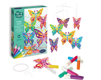 Crea Movil Mariposas vidriera