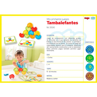 Juego apilar Tambalefantes