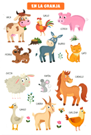 Aprendo palabras. Animales