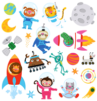 Vamos a El Espacio Pegatinas