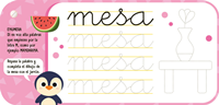 Dibujo y borro Caligrafía