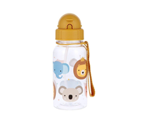 BOTELLA PAJITA ANIMAL FRIENDS