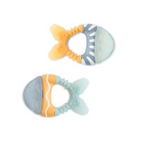 Set 2 mordedores agua peces azul