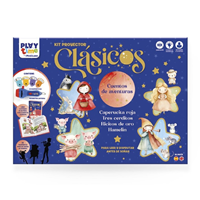 Kit Proyecotr Clásicos Caperucita-Tres cerditos-Ricitos Oro-Hamelin