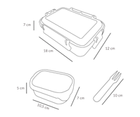 Tupper Bento Little Red