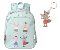 Mochila Mediana Los Tres Cerditos