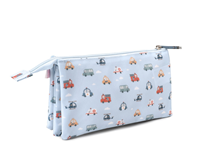 Estuche 3 compartimentos City Cars