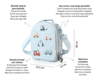 Bolsa merienda térmica 3d city cars