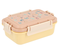 Tupper Bento Funny Letters