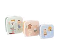 Set 3 Cajas almuerzo los tres cerditos