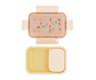 Tupper Bento Funny Letters