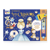 kit Proyector audiocuentos Bella durmiente-Cenicienta-blancanieves-Rapunzel