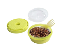 Caja almuerzo con tapa refrigerante Nice Cup lima