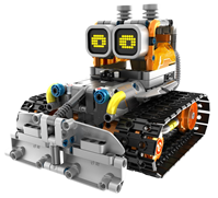 iMMaster Robot naranja con paneles 3 en 1 - 451 pzas.