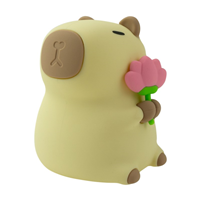 Mary`s lámpara de noche LED RGB Capybara florista