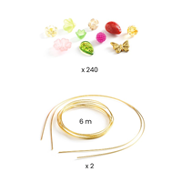 Perlas dúo de tiaras Rosa