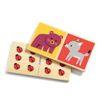 DOMINO MADERA ANIMALES DJECO 2+