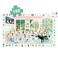 Puzzle observación 100 piezas escuela de baile