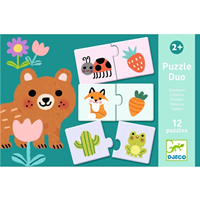 Educativos Puzzle dúo Colores