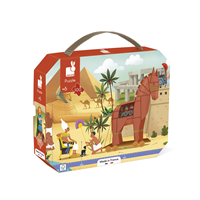 Puzzle maleta 100 piezas mitologia