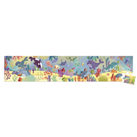Puzzle maleta 36 piezas Mundo marino