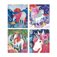 PINTURAS NACARADAS Y EN 3D UNICORNIOS