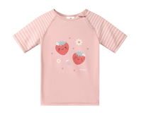 Camiseta Protección Solar Strawberries XXS 6-12 MESES
