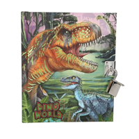 Dino World diario con candado