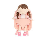 Muñeca Lola con Mochila Strawberries Rosa