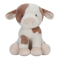 Vaca peluche 25cm Granja Little Dutch
