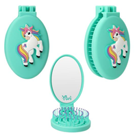Ylvi cepillo plegable con unicornio