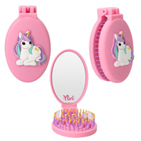Ylvi cepillo plegable con unicornio