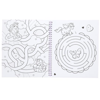 Ylvi libro de colorear con unicornio y lentejuelas