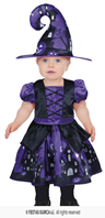 Disfraz Brujita Morada 12-18 meses